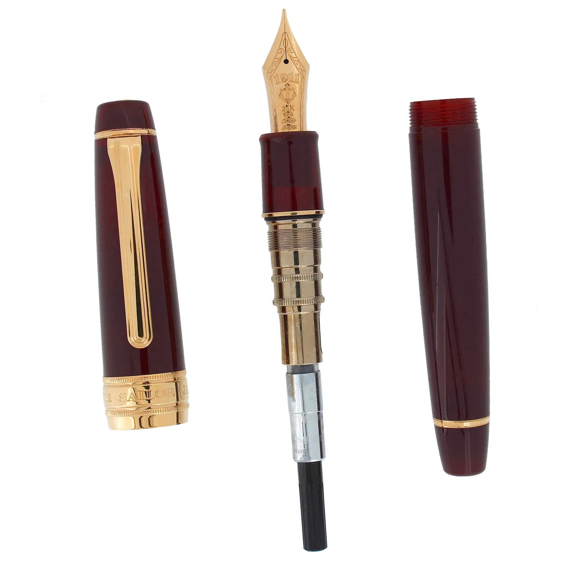 2016 SAILOR PRO GEAR SPECIAL EDITION EARTH KING OF PEN 21K MED NIB FOUNTAIN PEN NEVER INKED
