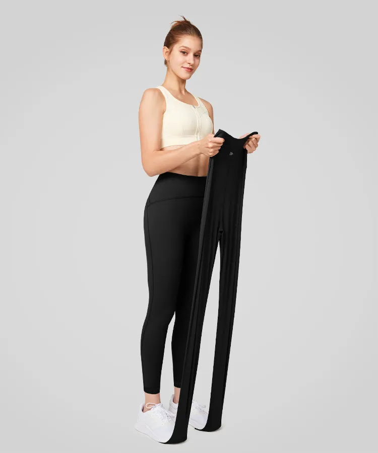 7/8 Sculpt Stretchy Fleece leggings 24"| Women's High Support leggings