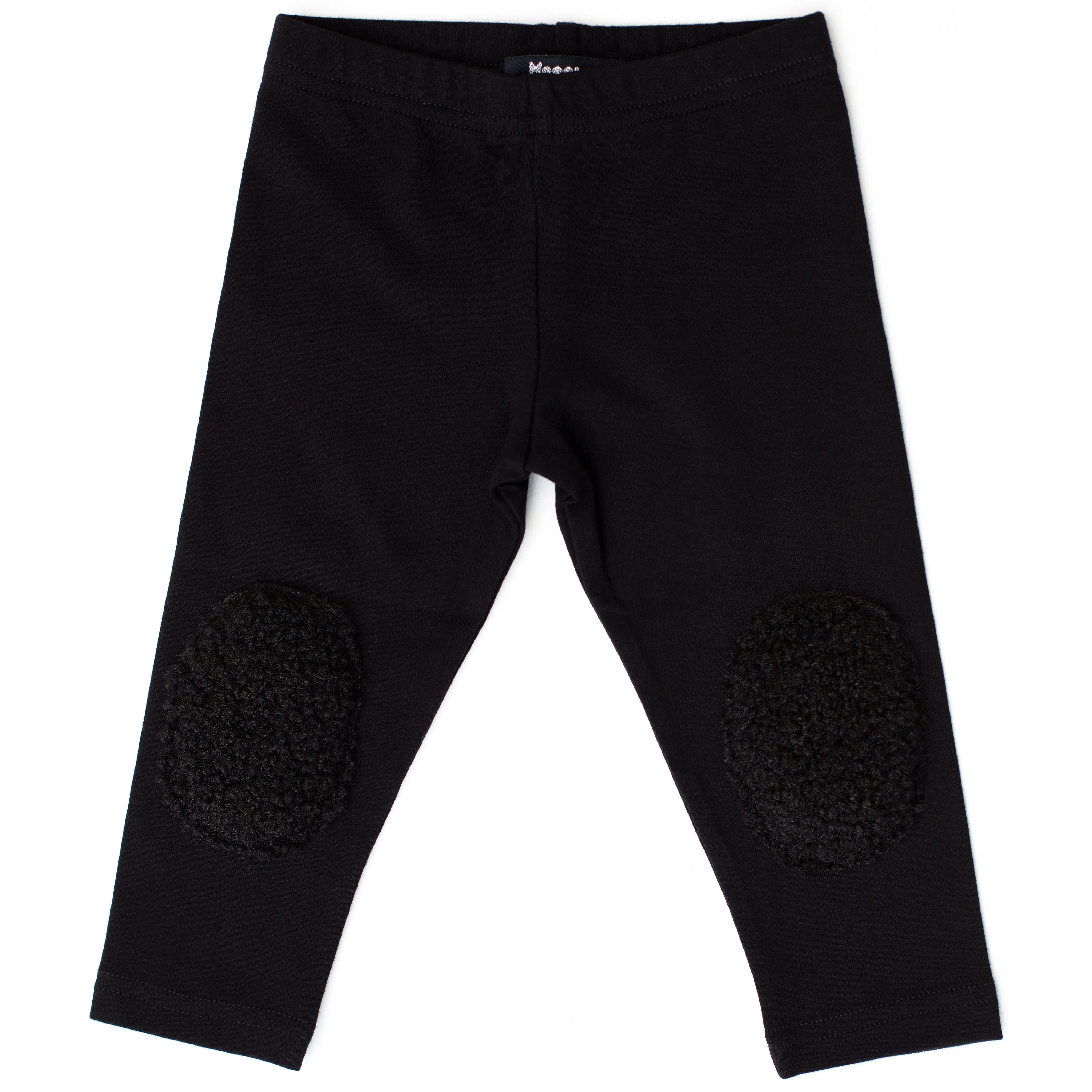 Black Sherpa Patch Legging