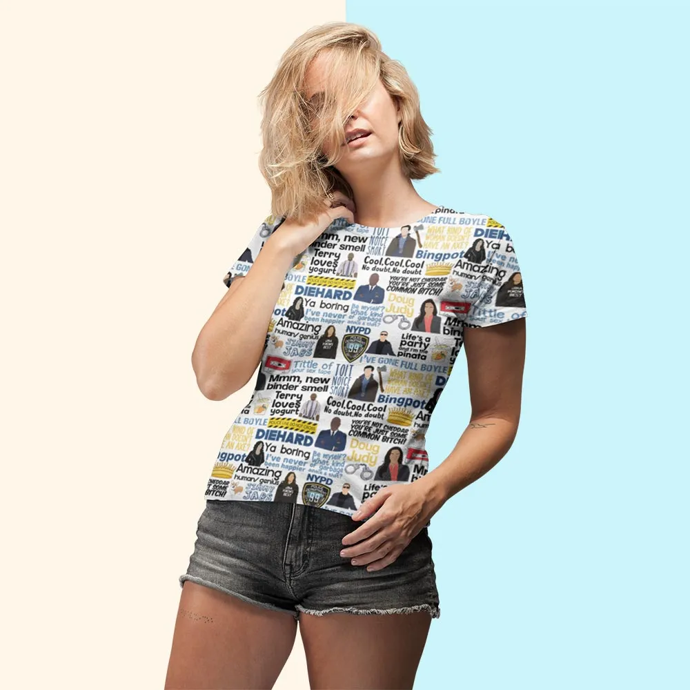 Brooklyn Nine-Nine AOP T-shirt