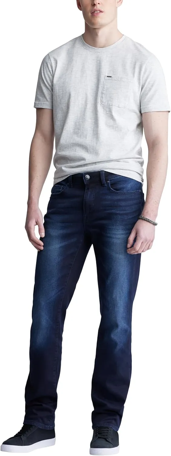 Buffalo David Bitton Men's Straight Six Jeans