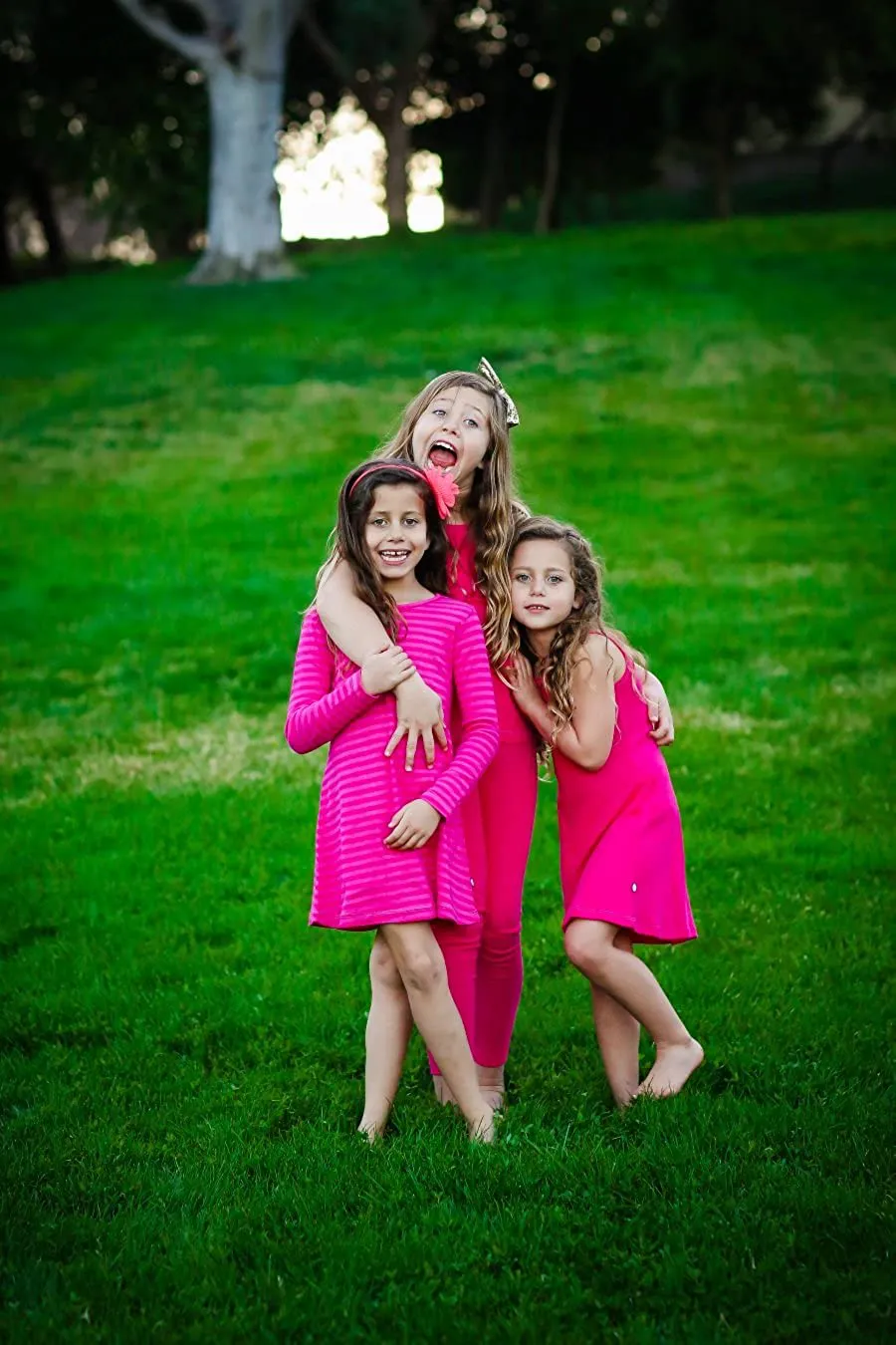 City Threads Girls' Leggings in 100% Cotton for School Uniform or Play - Made in USA!