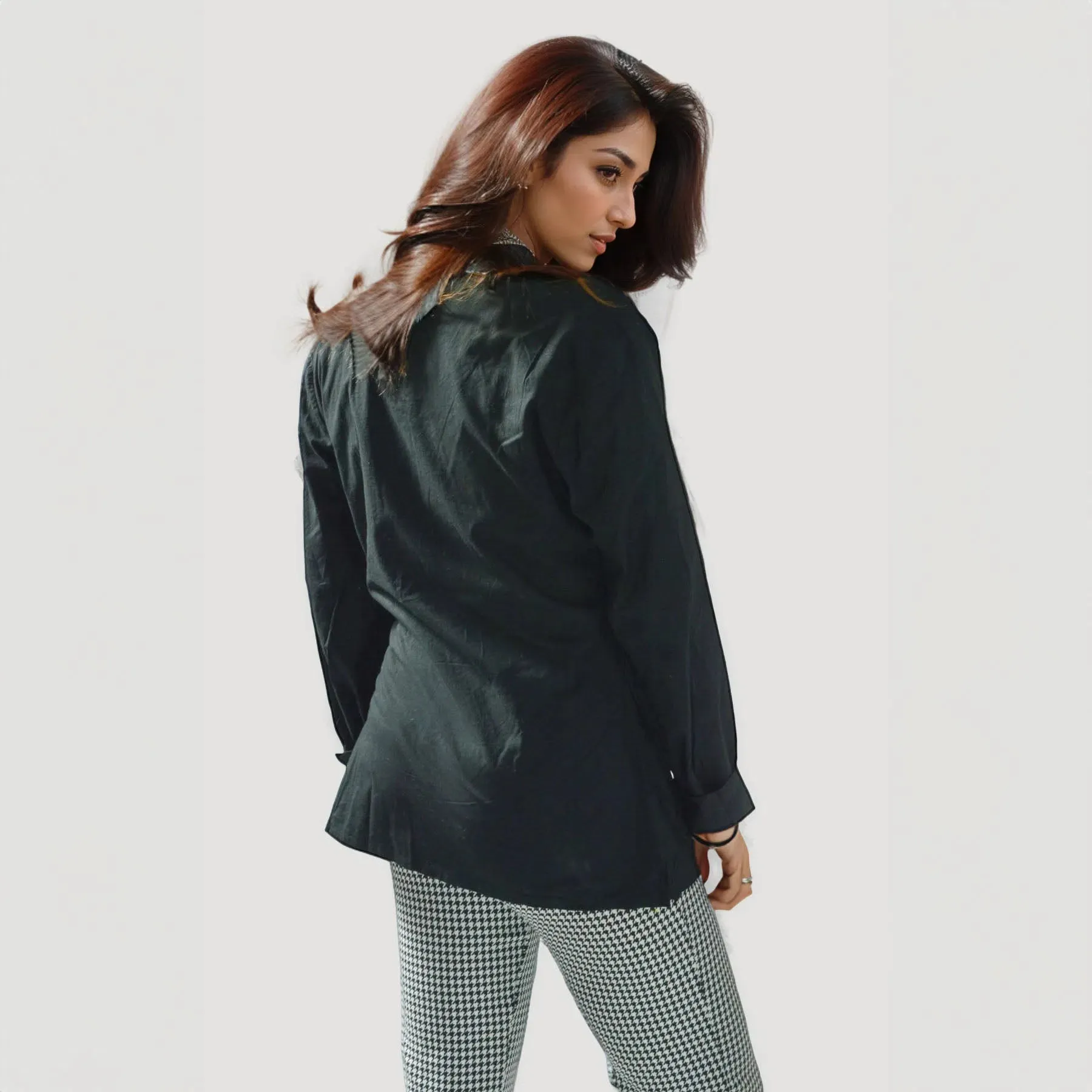 Cornelli Cotton Zip Jacket Top