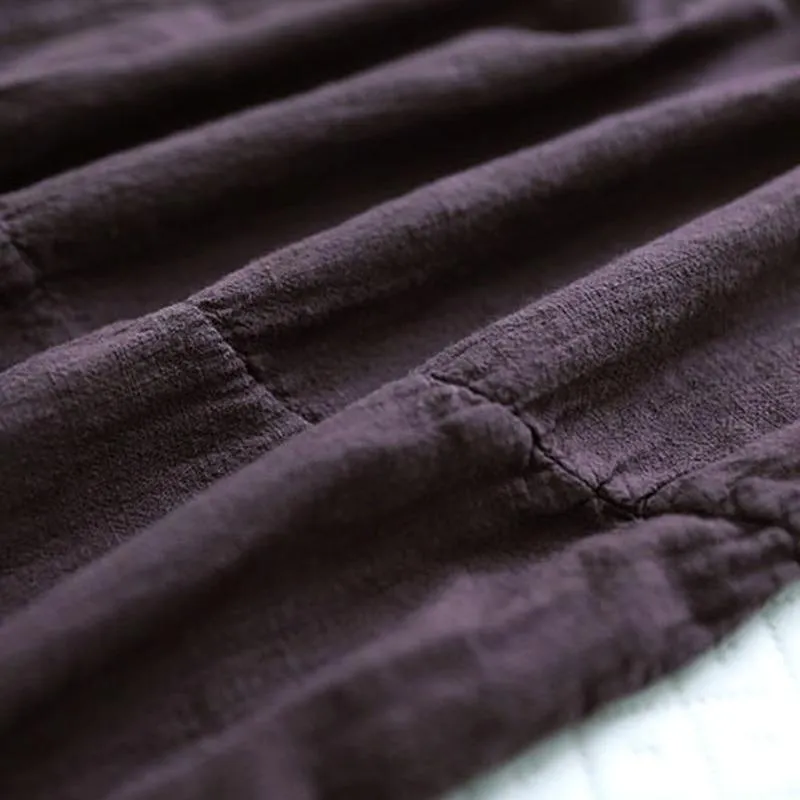 Cotton Linen Vintage Harem Pants | Lotus