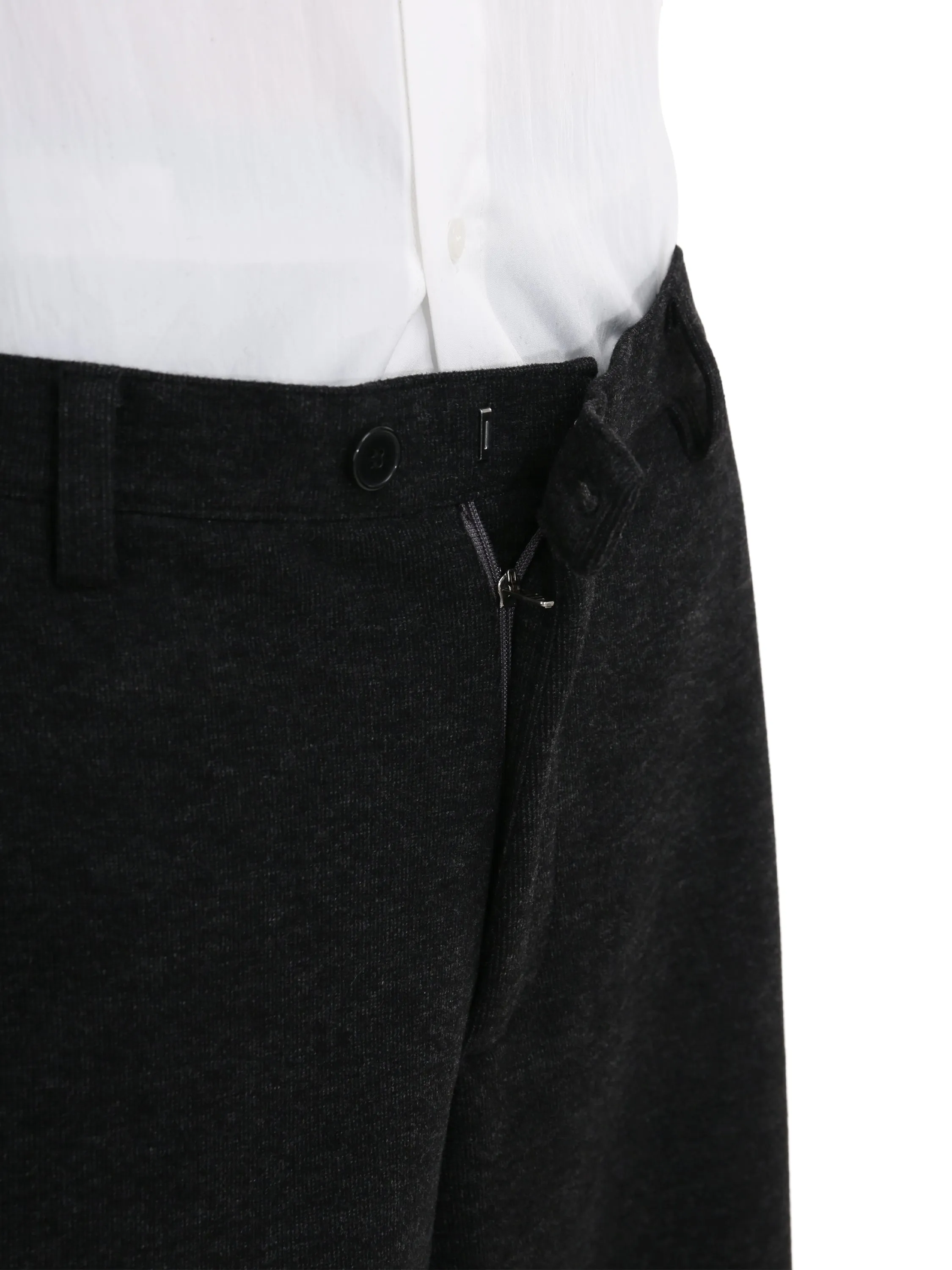 Elastic Waist Wide Leg Casual Pants