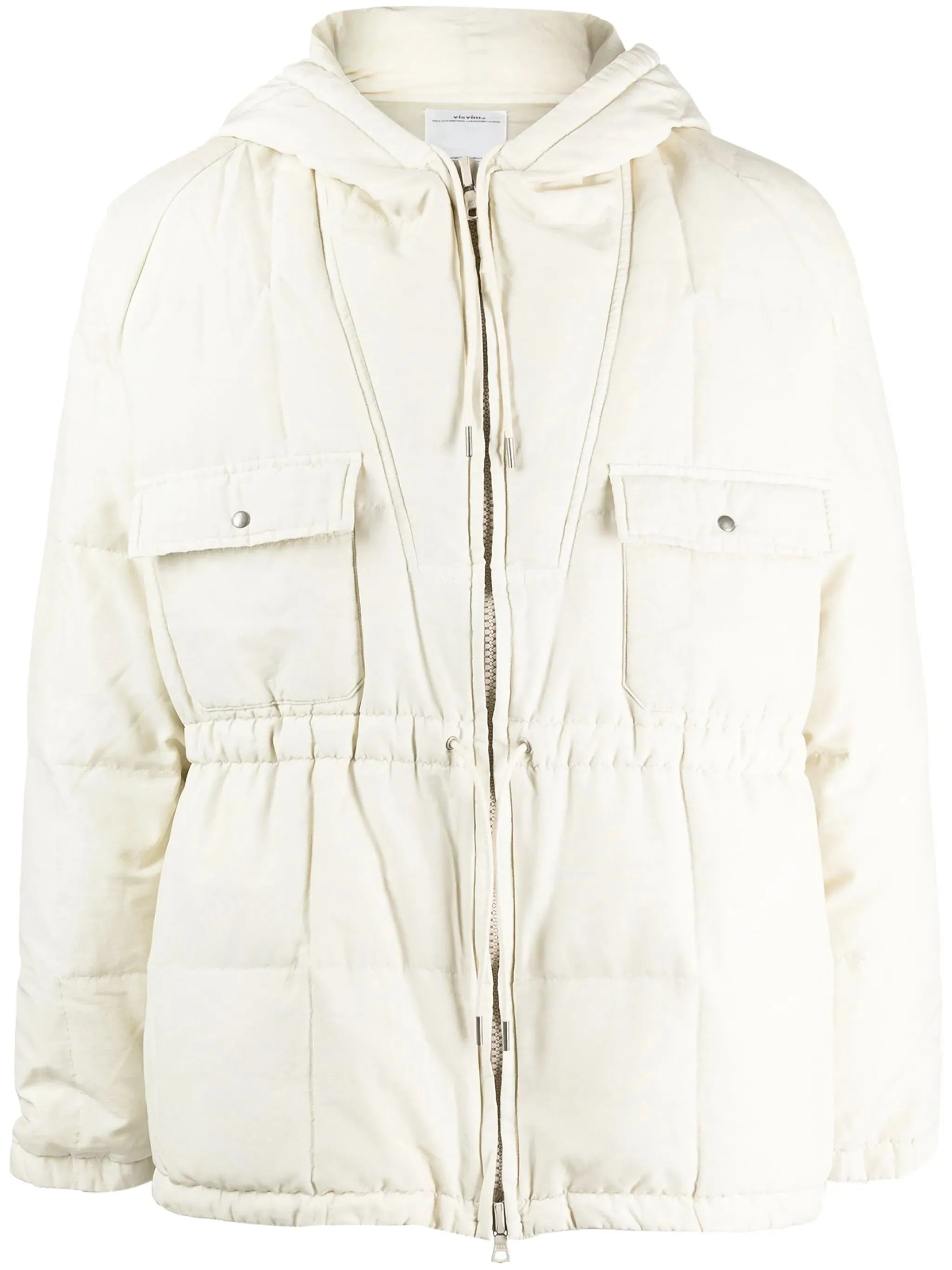 Flap-Pocket Padded Jacket