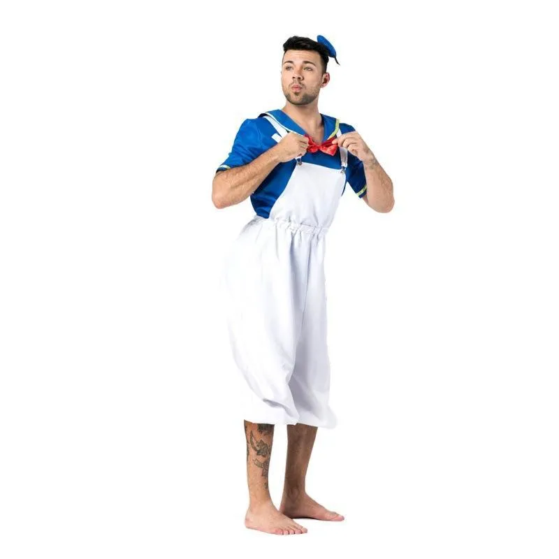 Halloween Sailor Suit Donald Duck Matching Family Cosplay Costume