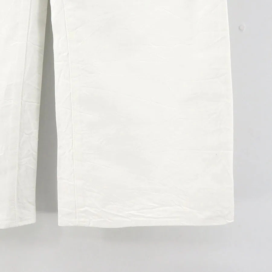 【HERILL/ヘリル】<br>Nep denim Sailor pants <br>24-030-HL-8180-1