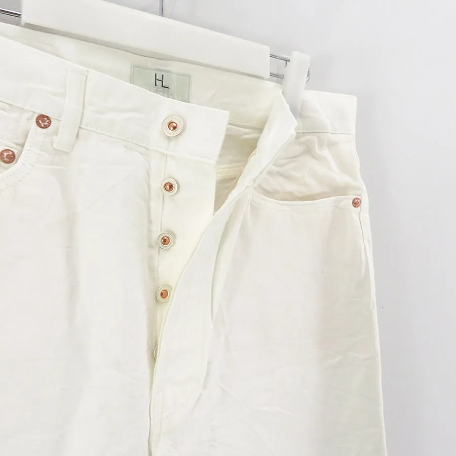 【HERILL/ヘリル】<br>Nep denim Sailor pants <br>24-030-HL-8180-1