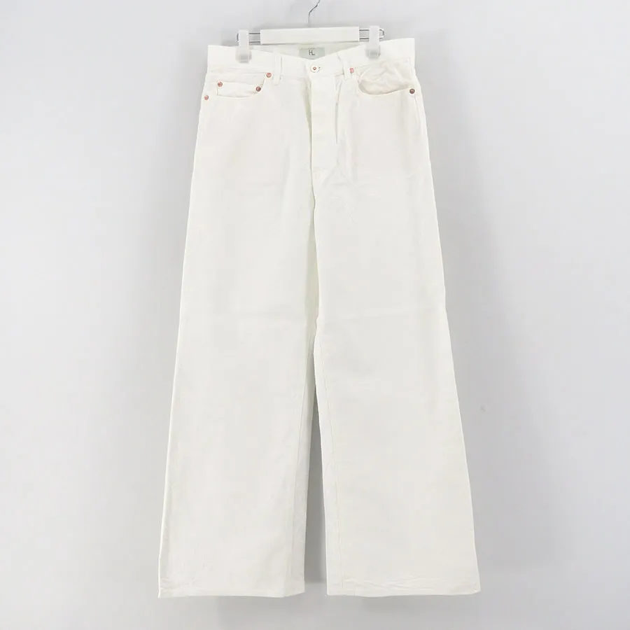 【HERILL/ヘリル】<br>Nep denim Sailor pants <br>24-030-HL-8180-1