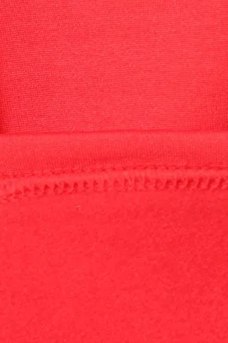 Leggings Depot Women's Popular Fleece Leggings Pants (L/XL, RED)