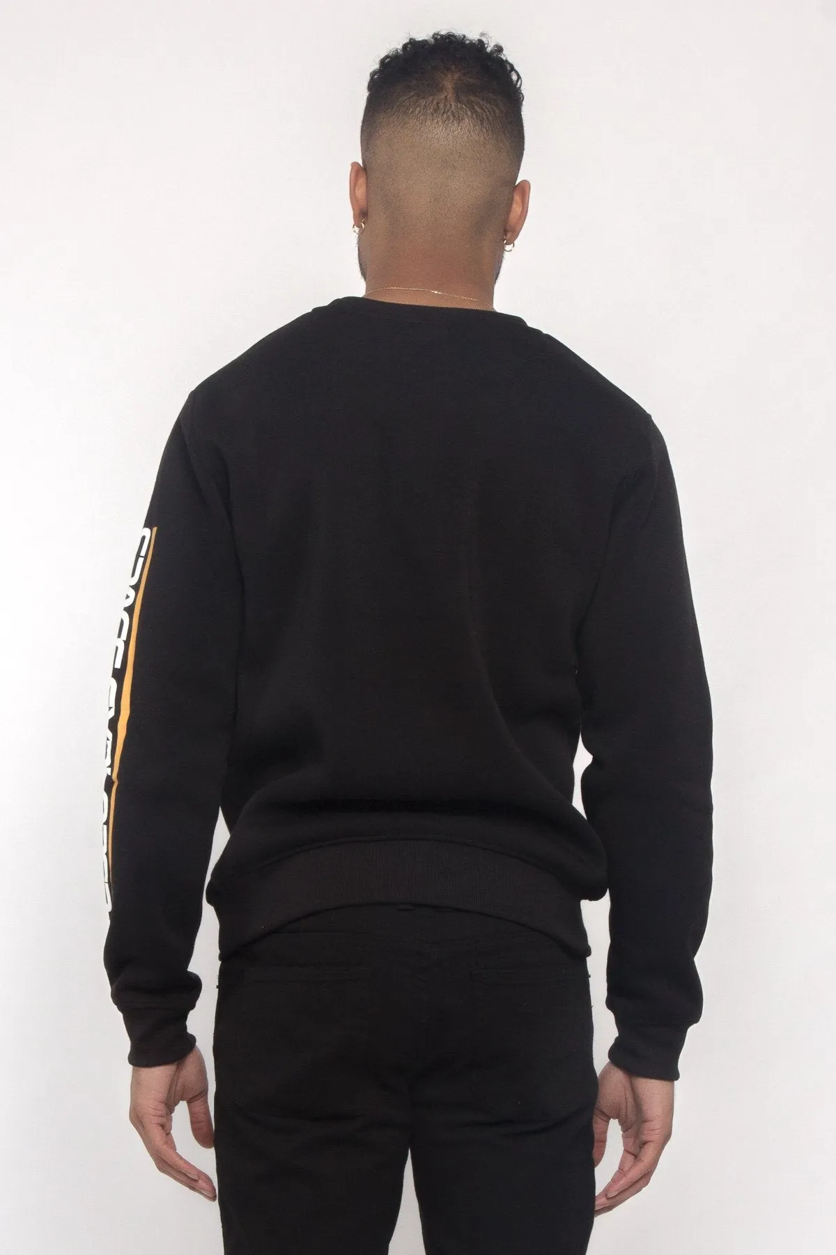 Nasa Texture Welding Fleece Crewneck