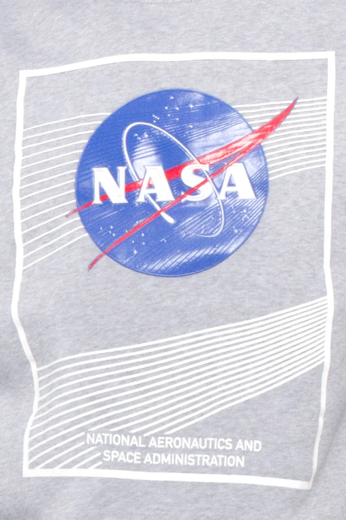 Nasa Texture Welding Fleece Crewneck