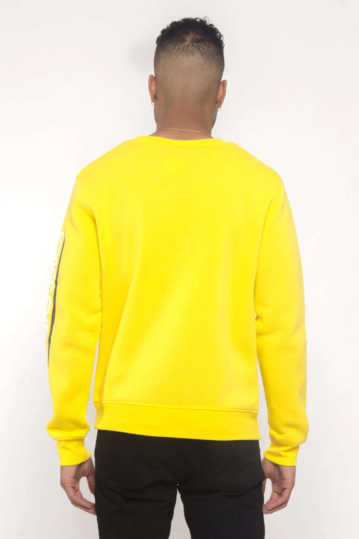 Nasa Texture Welding Fleece Crewneck