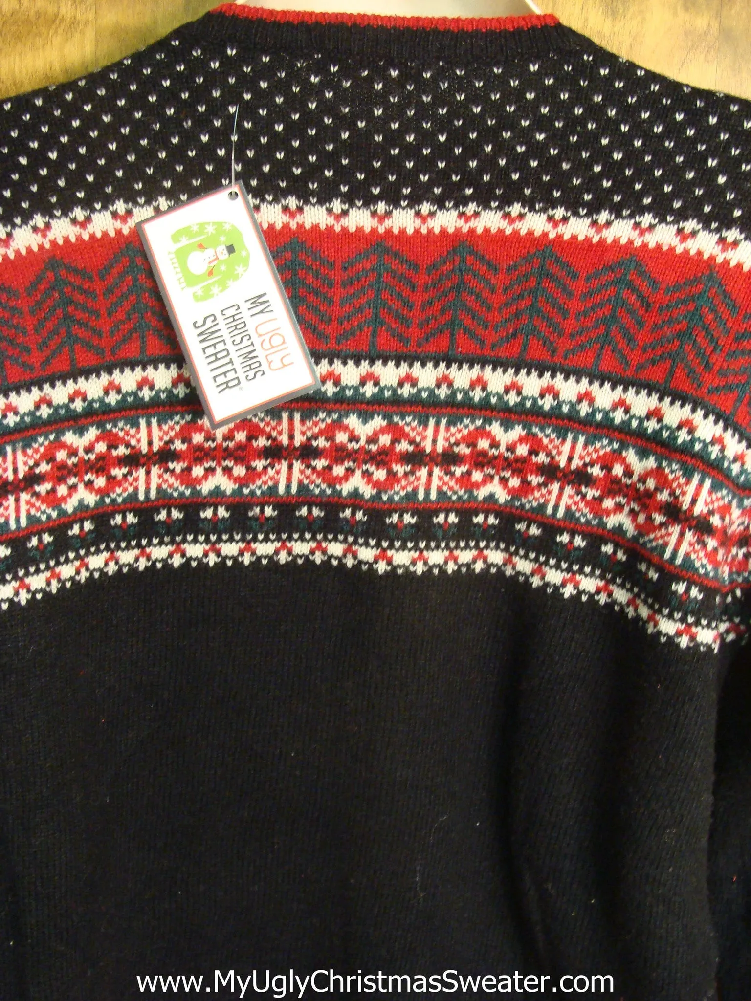Snowman Friends and Santa Ugly Xmas Sweater
