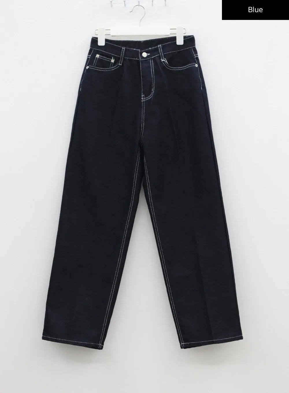 Straight Wide Leg Cotton Pants BF328