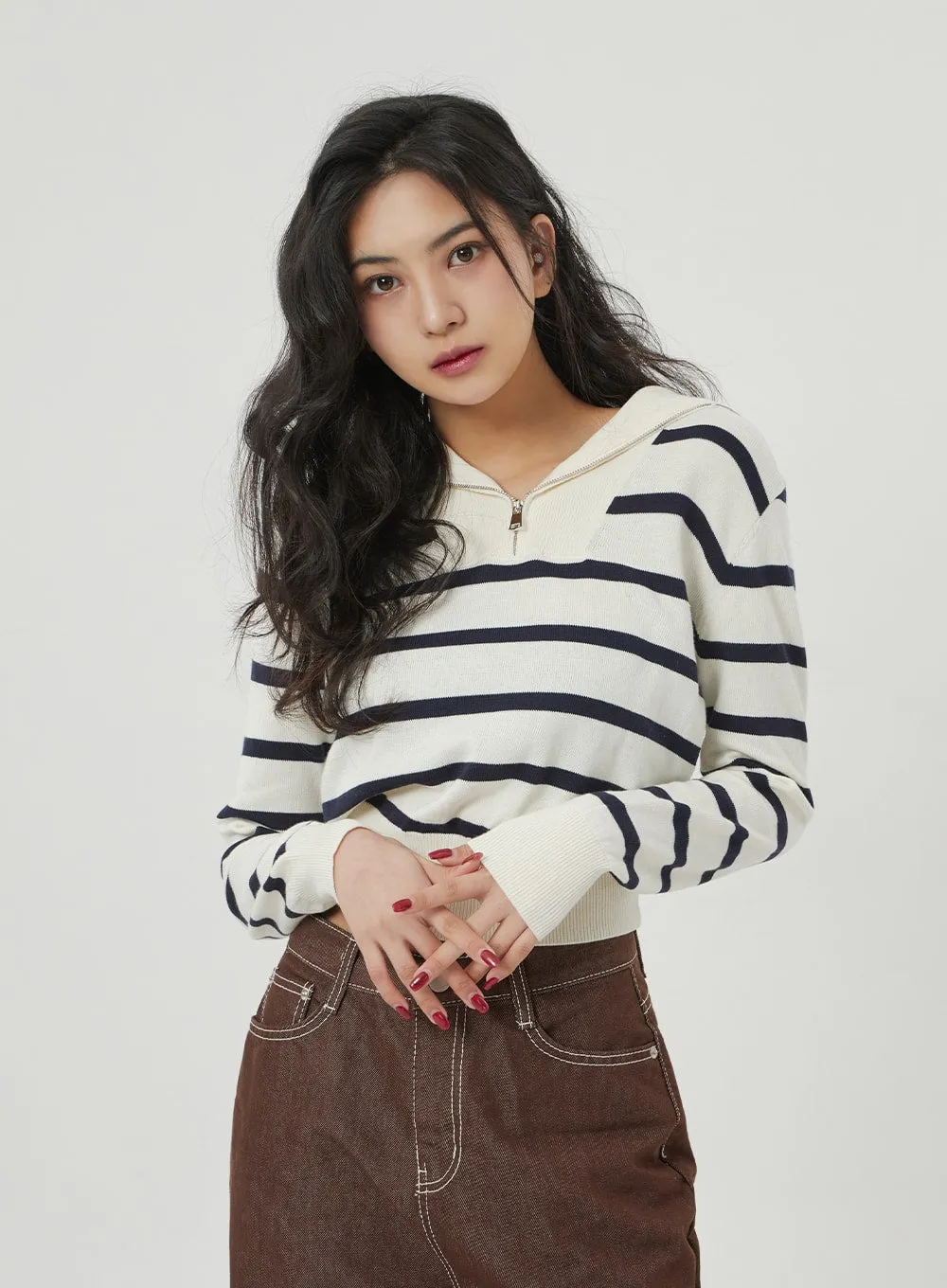 Straight Wide Leg Cotton Pants BF328