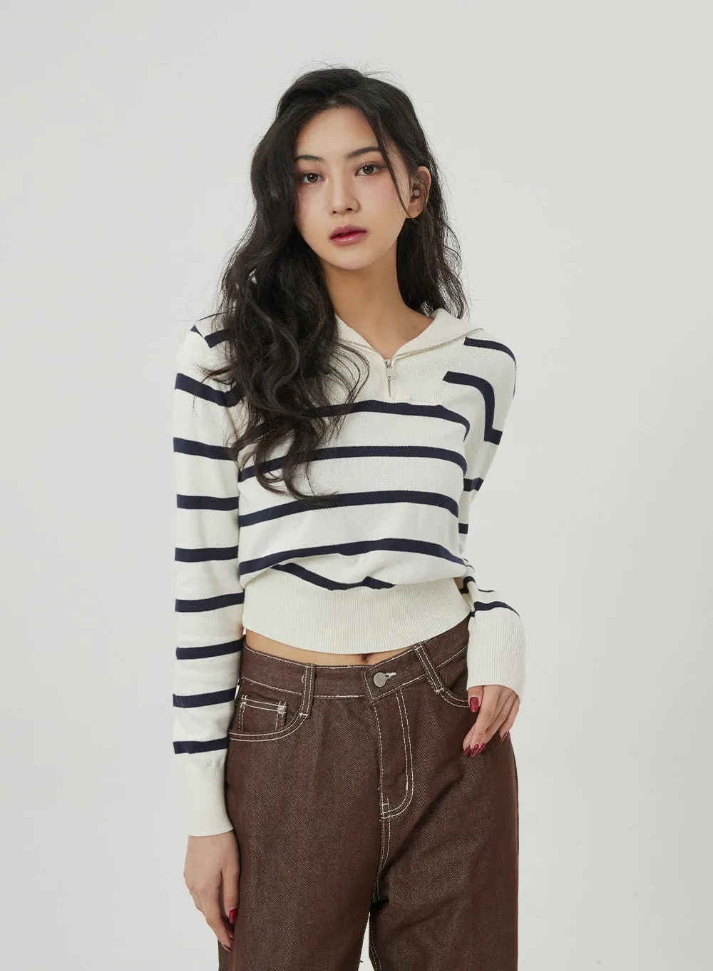 Straight Wide Leg Cotton Pants BF328