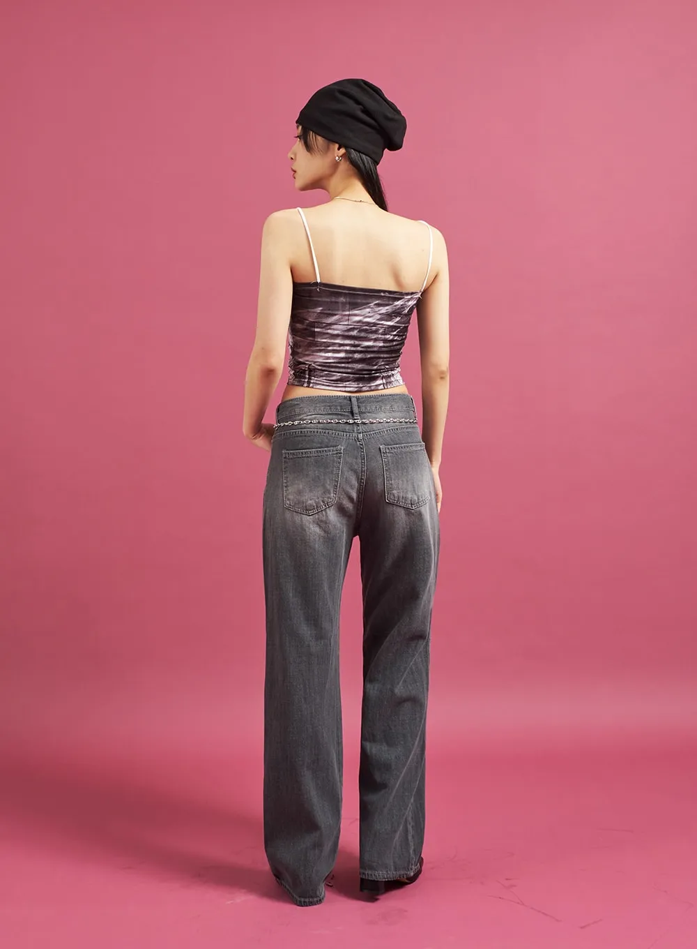 Summer Wide Leg Denim Pants CJ27