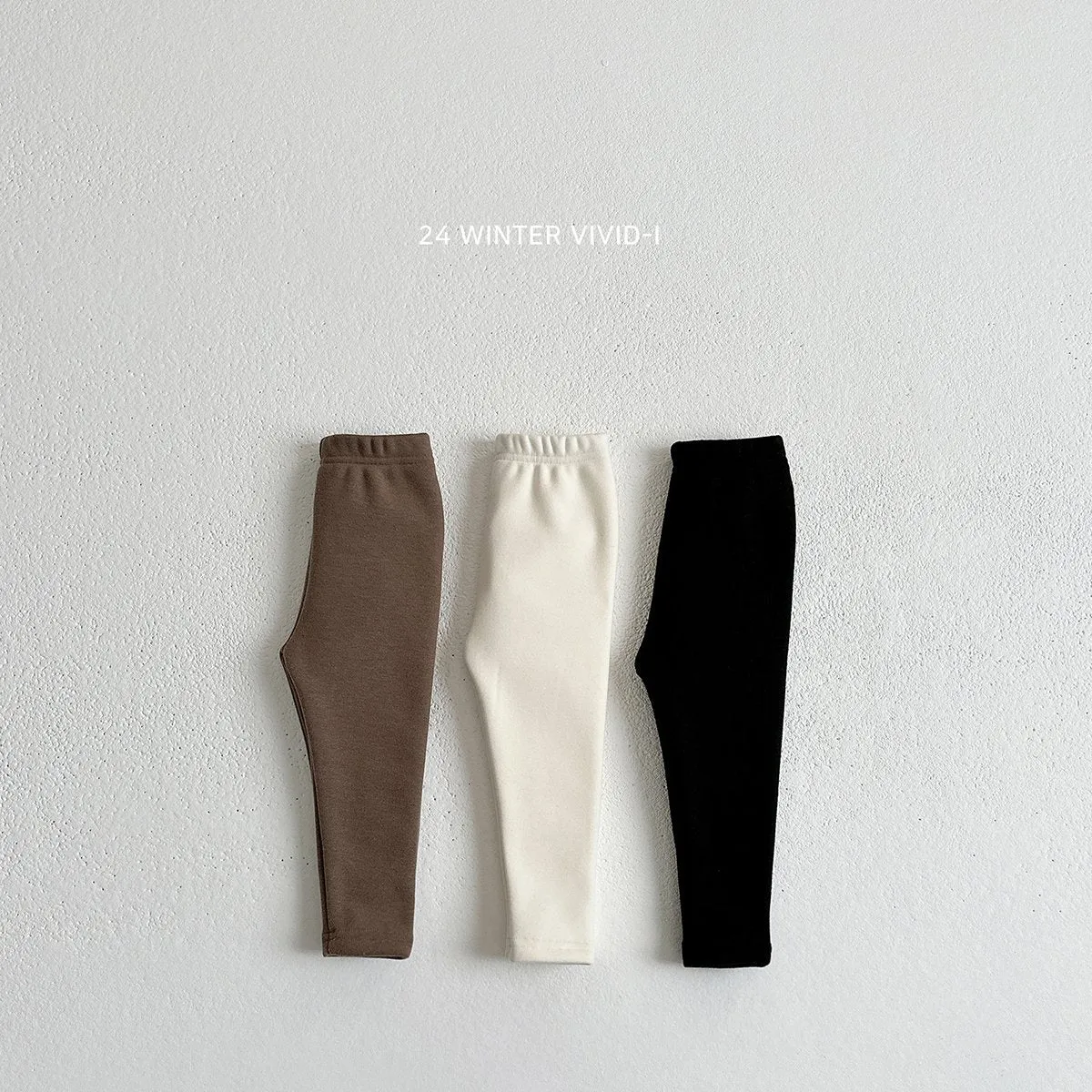 VIVID KIDS WINTER WARM FLEECE LEGGINGS*PREORDER