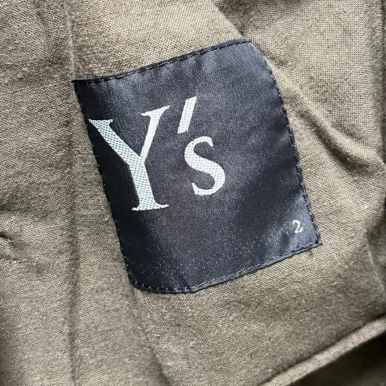 Y's ワイズ 24SS COTTON FLAX POPLIN SAILOR COLLAR COAT コットンリネンセーラーカラーノースリーブロングコート YS-C13-010